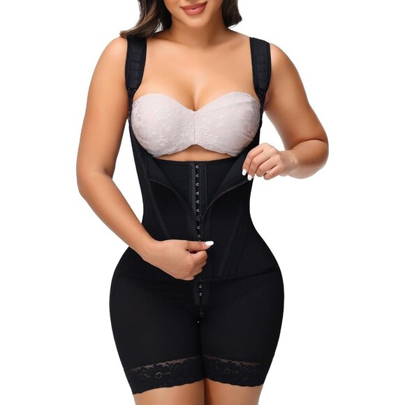 Other - Women's Tummy Control Body Shaper Postpartum Post Surgery Black Garment
